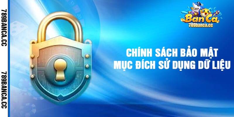 Chính Sách Bảo Mật Mục Đích Sử Dụng Dữ Liệu